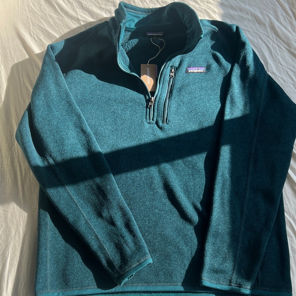 NWT Patagonia Men's 1/4 Zip Better Sweater